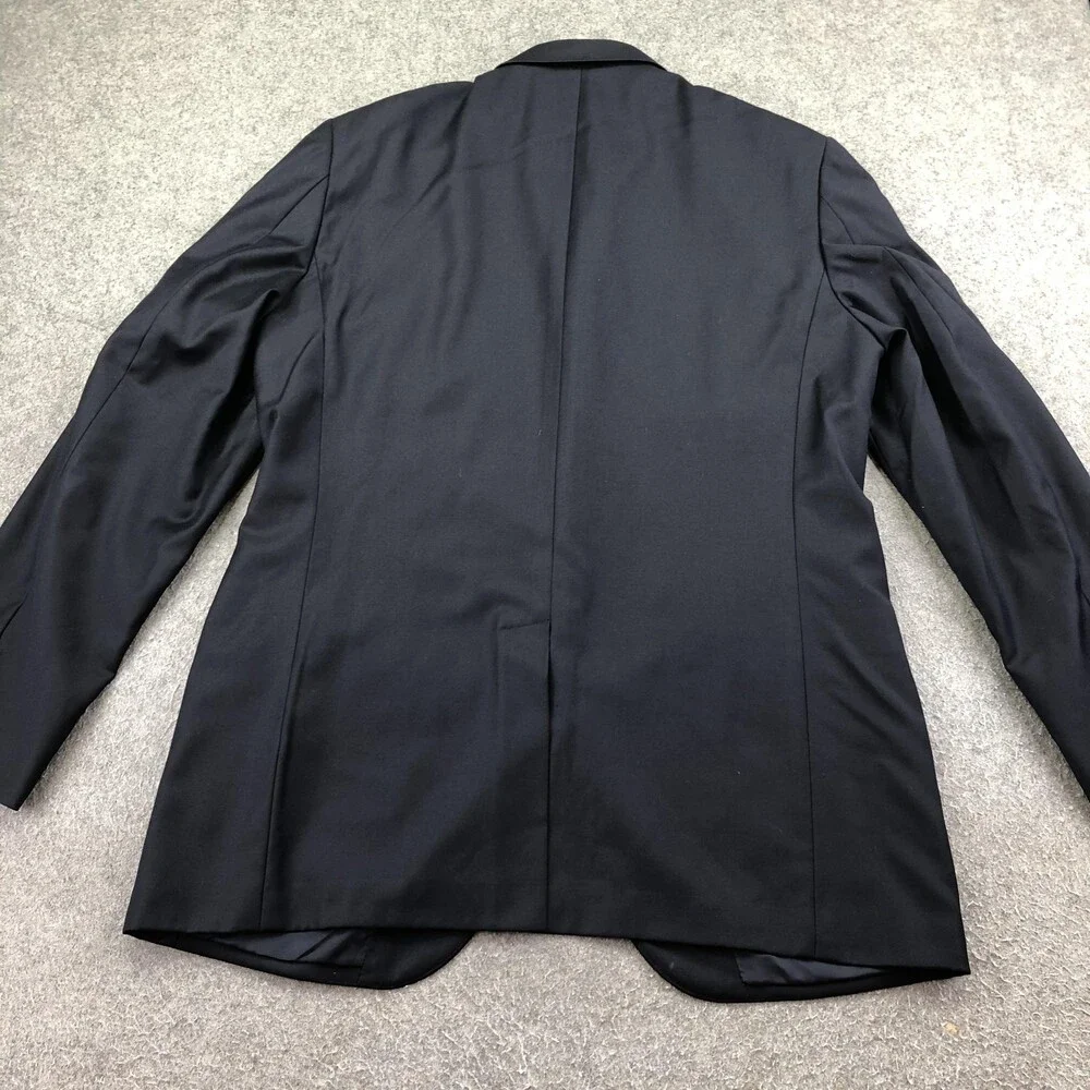 J.Crew Ludlow Suit Jacket Mens 44 Long Blue Italian Wool Loro Piana 2 Button